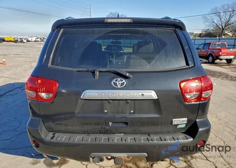 2013 Toyota Sequoia Platinum z USA, uszkodzony, nr VIN 5TDDW5G17DS088138